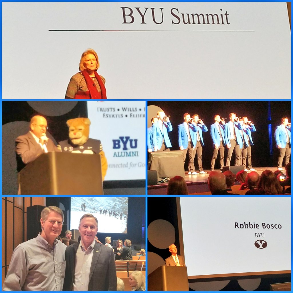 EVPLewis's tweet photo. While some in @PHXEastValley cheered on @asu at #WellsFargoArena congrats @SunDevilHoops I attended my #almamater @BYU Summit at @MesaArtsCenter inspiring messages on #FindingYourStrength &amp; fun entertainment #byuvocalpoint plus @byu_creamery ice cream! https://t.co/SheVXggILh