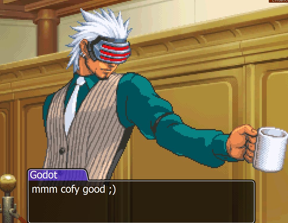 milk on X: im playing ace attorney online