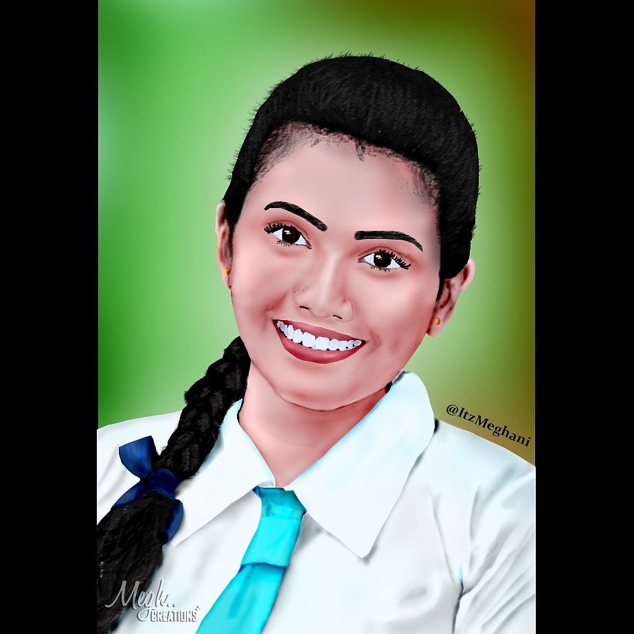 SAMALKA 😍
#DigitalDrawing by <a href="/ItzMeghani/">Megh (RK's Rabdi)</a> 
#MeghCreations
#Shanudrie #DeweniInima #Srilanka #Teledrama #Samalka