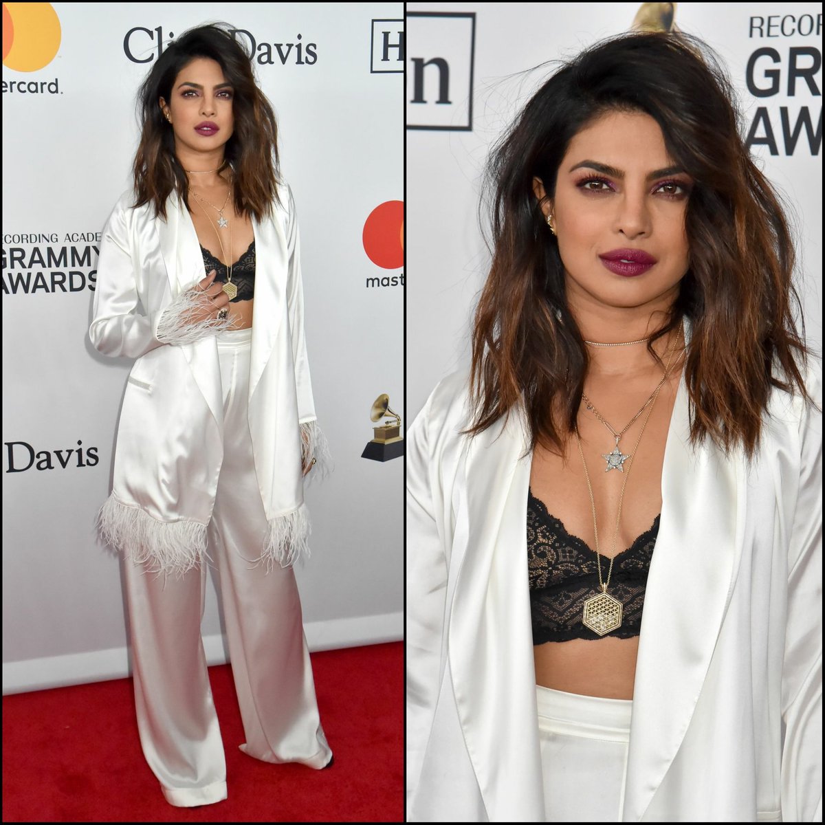 PrithamSadashiv's tweet photo. 🔥@PriyankaChopra In #EsterAbner SS18 attends the #CliveDavis & Recording Academy Pre-GRAMMY Gala in New York City.
Styled By @CristinaEhrlich
Makeup - @DMartNYC
Hair - @OwenGouldHair
#OOTD #PriyankaChopra #GRAMMYs https://t.co/6xtvtNRZlu