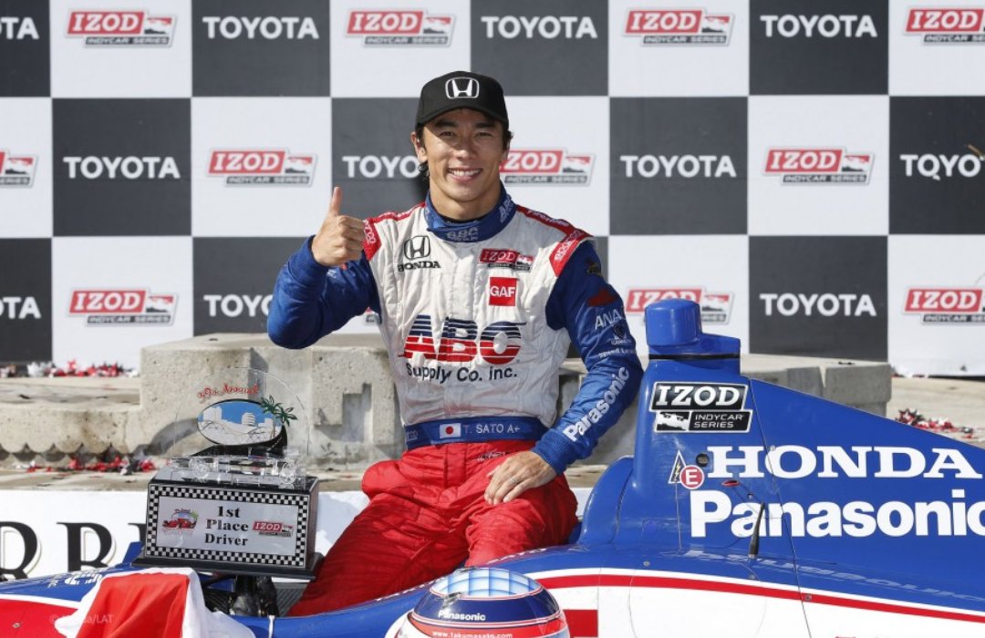 Happy Birthday Takuma Sato, first Asian driver to win the Indy 500. 