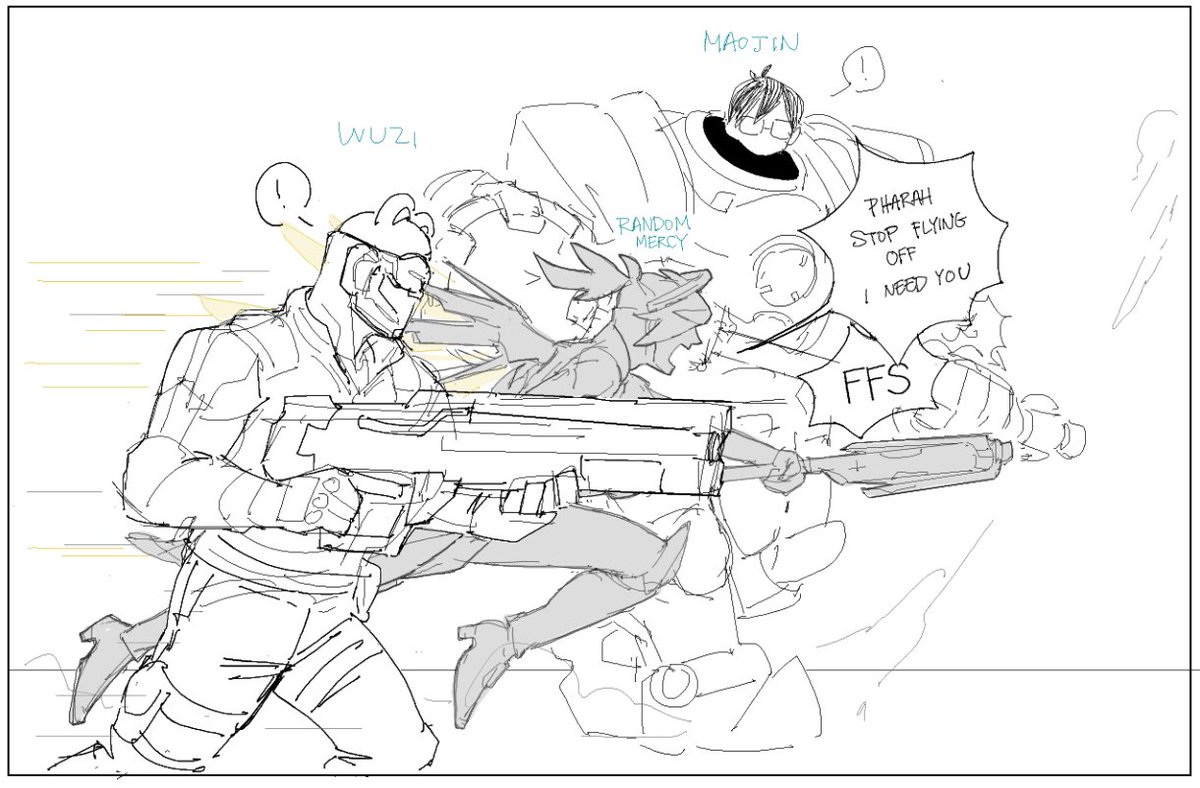 witnessed some fun exchange in qp w/ @maojinart 