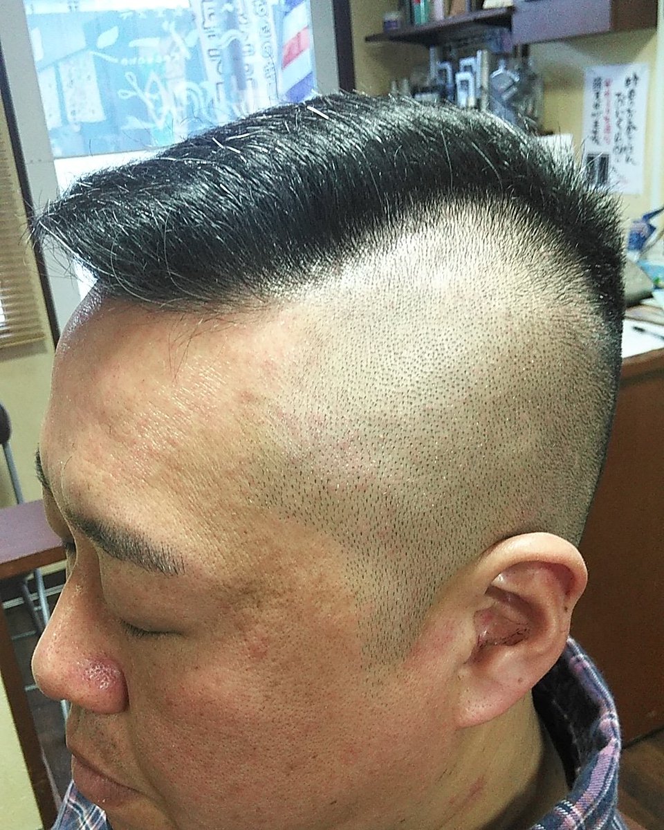 あきちゃん U Tvitteri 震災刈り Barberstyle 刈り上げ Oldstyle 散髪屋 クラッシック