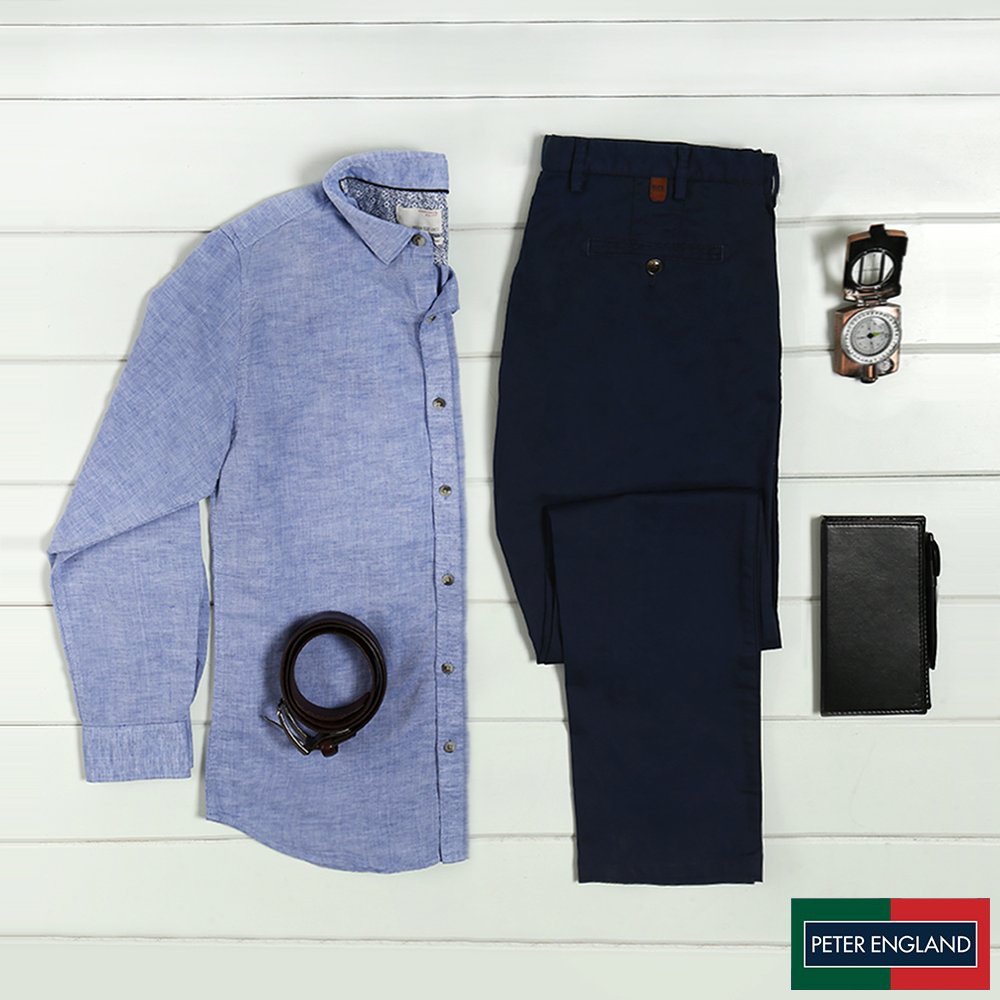 A well cut textured shirt lends you a laid-back appeal, ideal for socializing over the weekend. Pair it with chinos for a semi-casual look. Available at exciting discounted prices: goo.gl/zAtohY 

#EOSS #PEShirts #Menswear