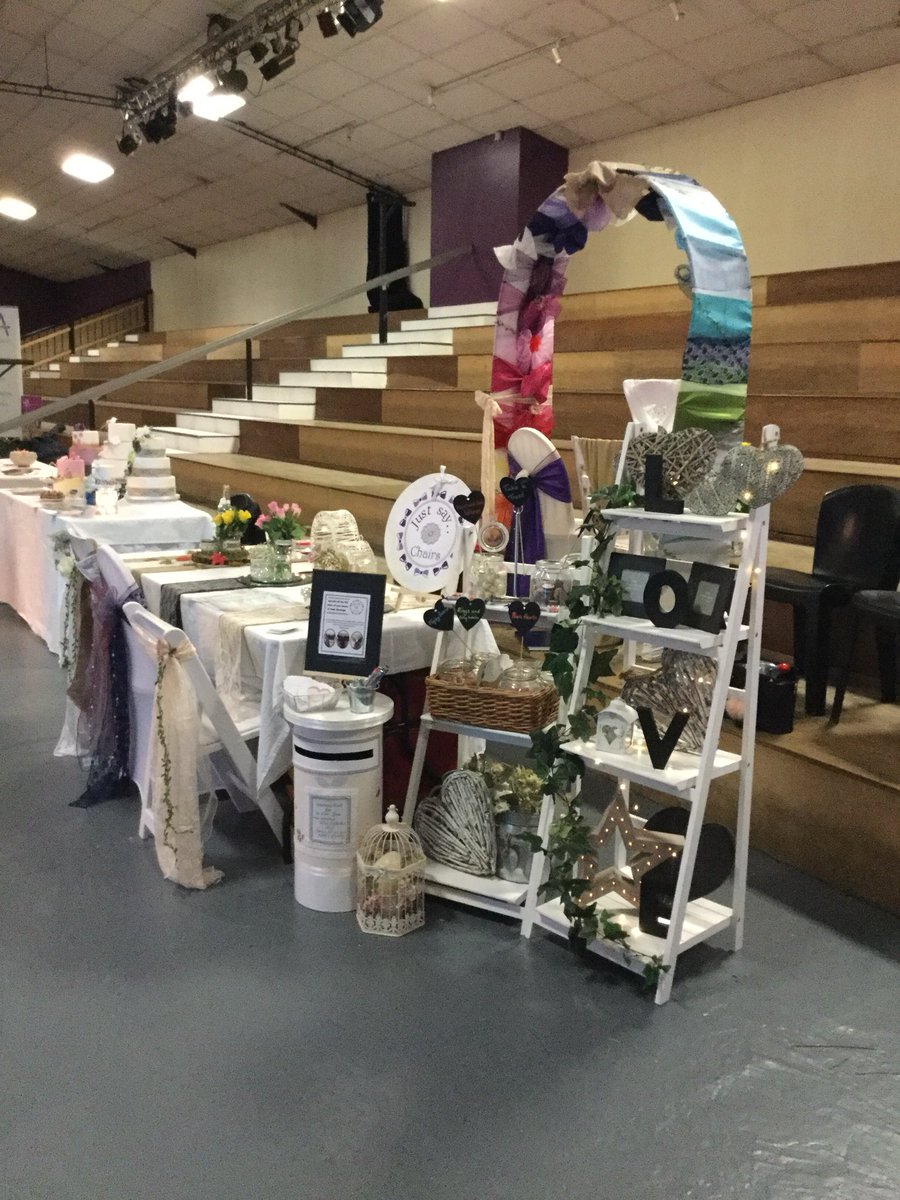 Come and visit us at todays wedding Fayre -Something Old, Something New at The Milky Way 💜