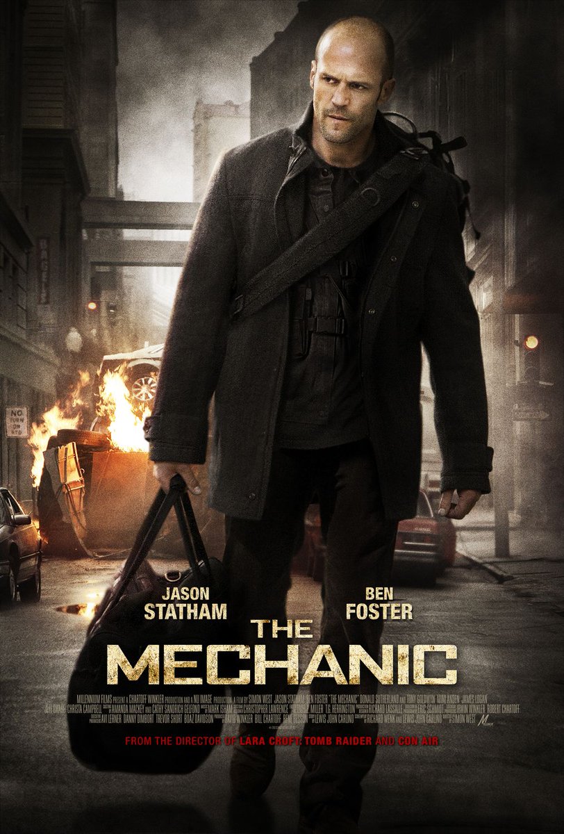 OnlyFilmMedia's tweet photo. #TodayInMovieHistory (January 28):
#TheMechanic was released seven years ago today.
A sequel was released in 2016.
#JasonStatham. https://t.co/lZLoRGioSU