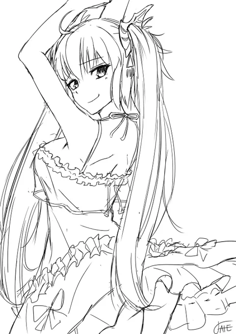 Fate/Twintail Orderその弐～
#スカサハ #ジャンヌオルタ #fgo #ツインテール 