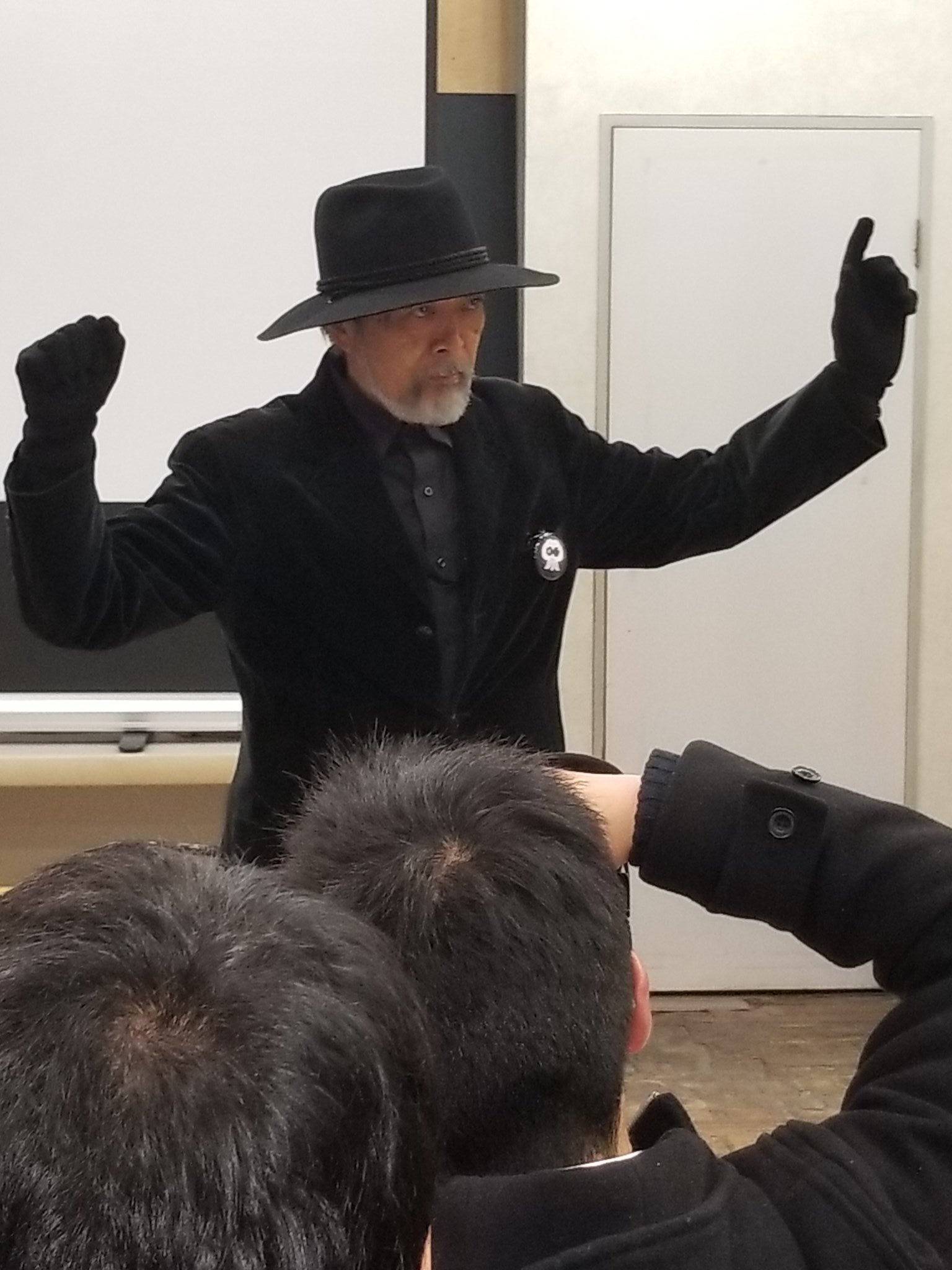 スタバ　ブラック指令　ウルトラマンレオ　ヘッダーに大林丈史氏サイン入 同じ会場にブラック指令も！ ブラック指令らしい素敵なサイン
