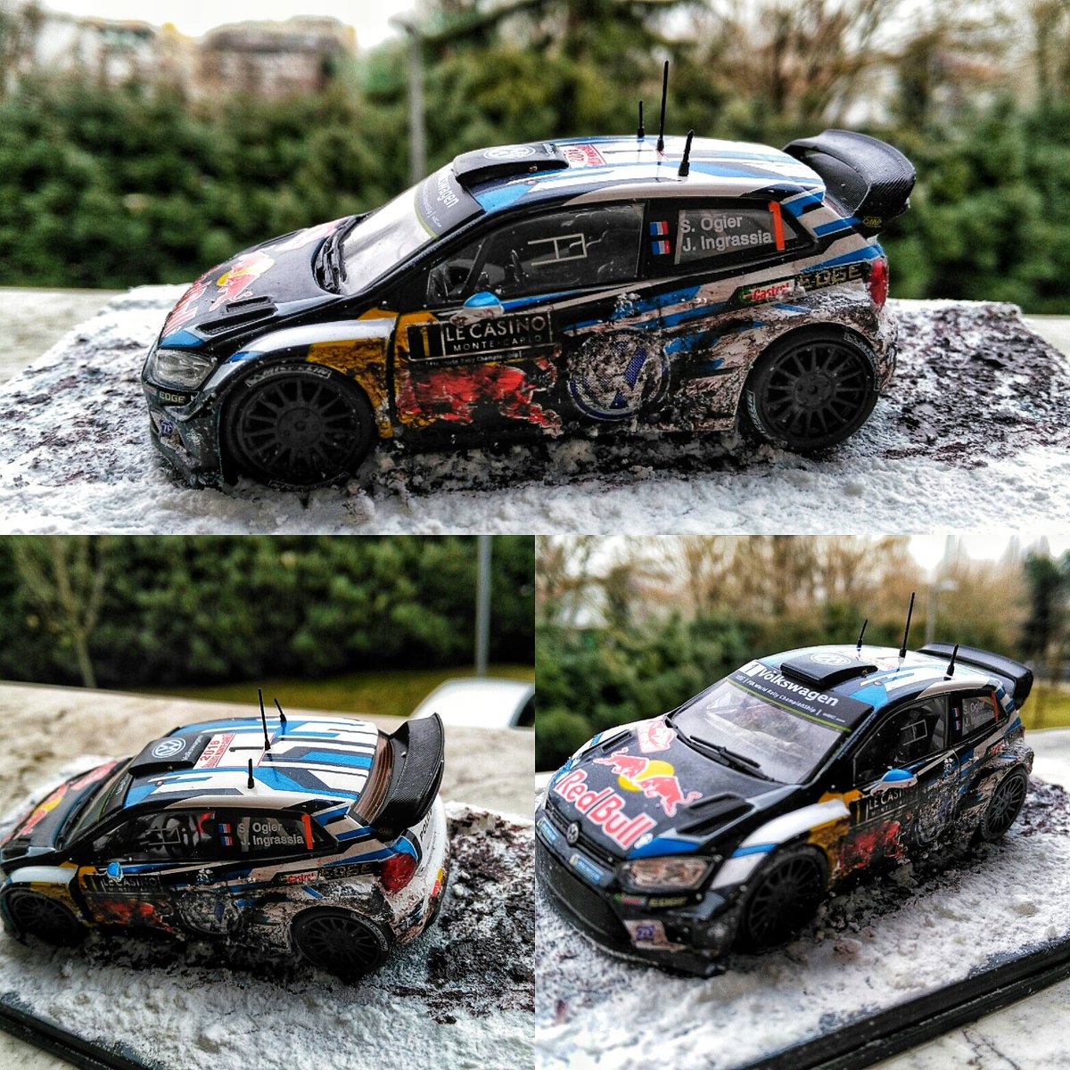 Rturcato83's tweet photo. W il rally di Montecarlo
Due miei lavori con modellini trasformati @LUCIO_RIZZICA #foxrally #soeb #ogier https://t.co/jpMFQLTtOI