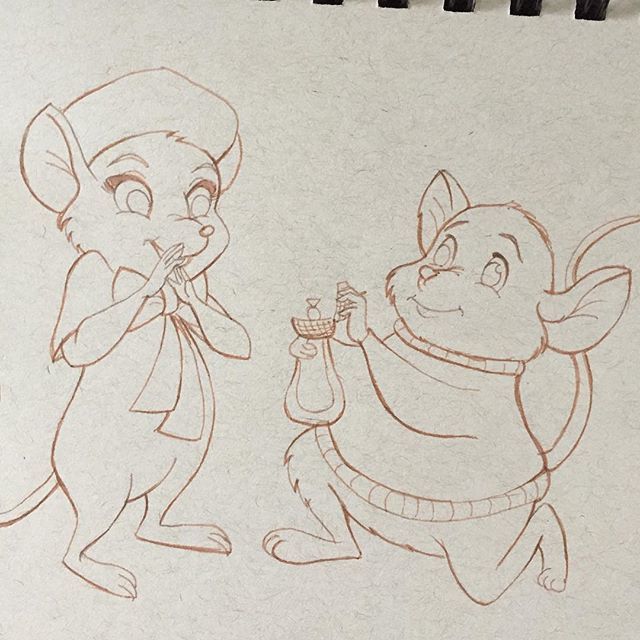 laurinearty's tweet photo. Next step: colored pencils!!! #bernardandbianca #bernard #bianca #proposal #disney #disneyart #disneyarts #copic https://t.co/HhAuhj6I9K https://t.co/QoMAvdA2Js