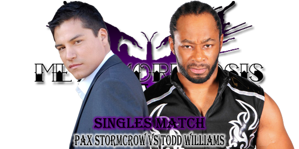 Also signed to Metamorphosis, a match between Pax Stormcrow and Todd Williams to kick things off! #Meta2018