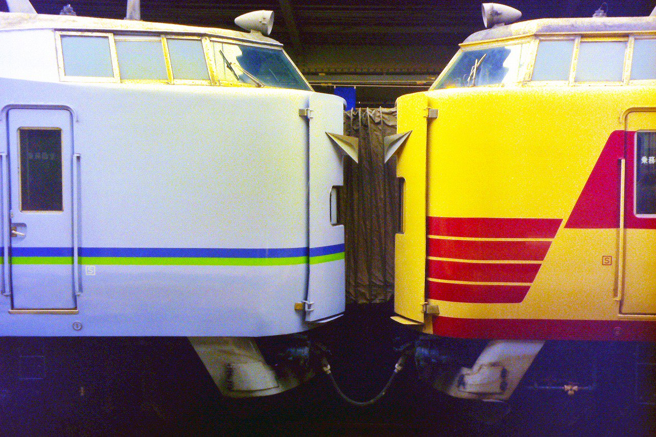 【レア！】583系 側面方向幕 1本もの レア！】583系 側面方向幕 1本もの