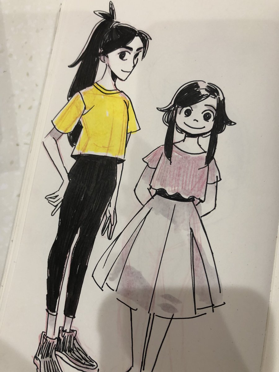 Drawings from today w/ a sketchhangout with @allisonsmithart . First time I've really been able to draw for myself in a while! 