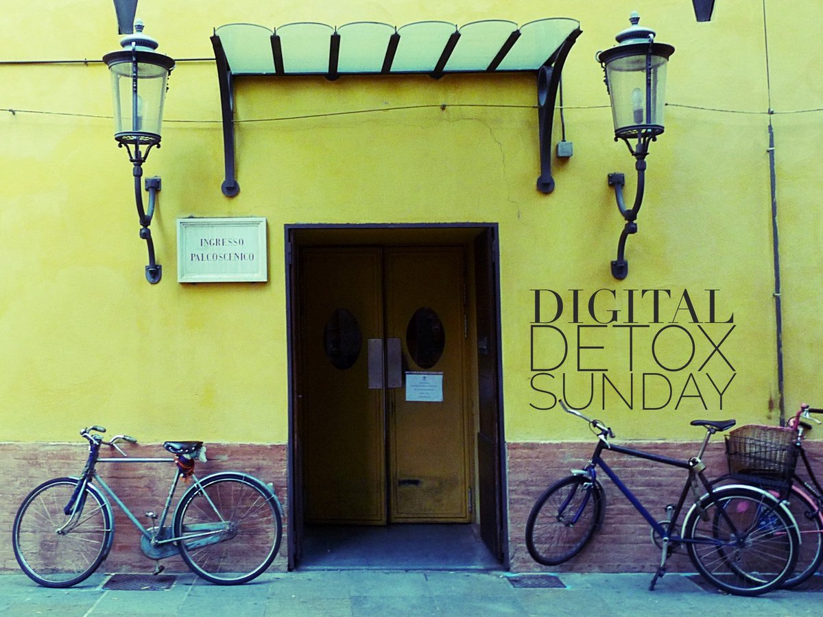 #daily #shoot #digital #detox #Sunday #music #art #beauty #bike #teatroregioparma