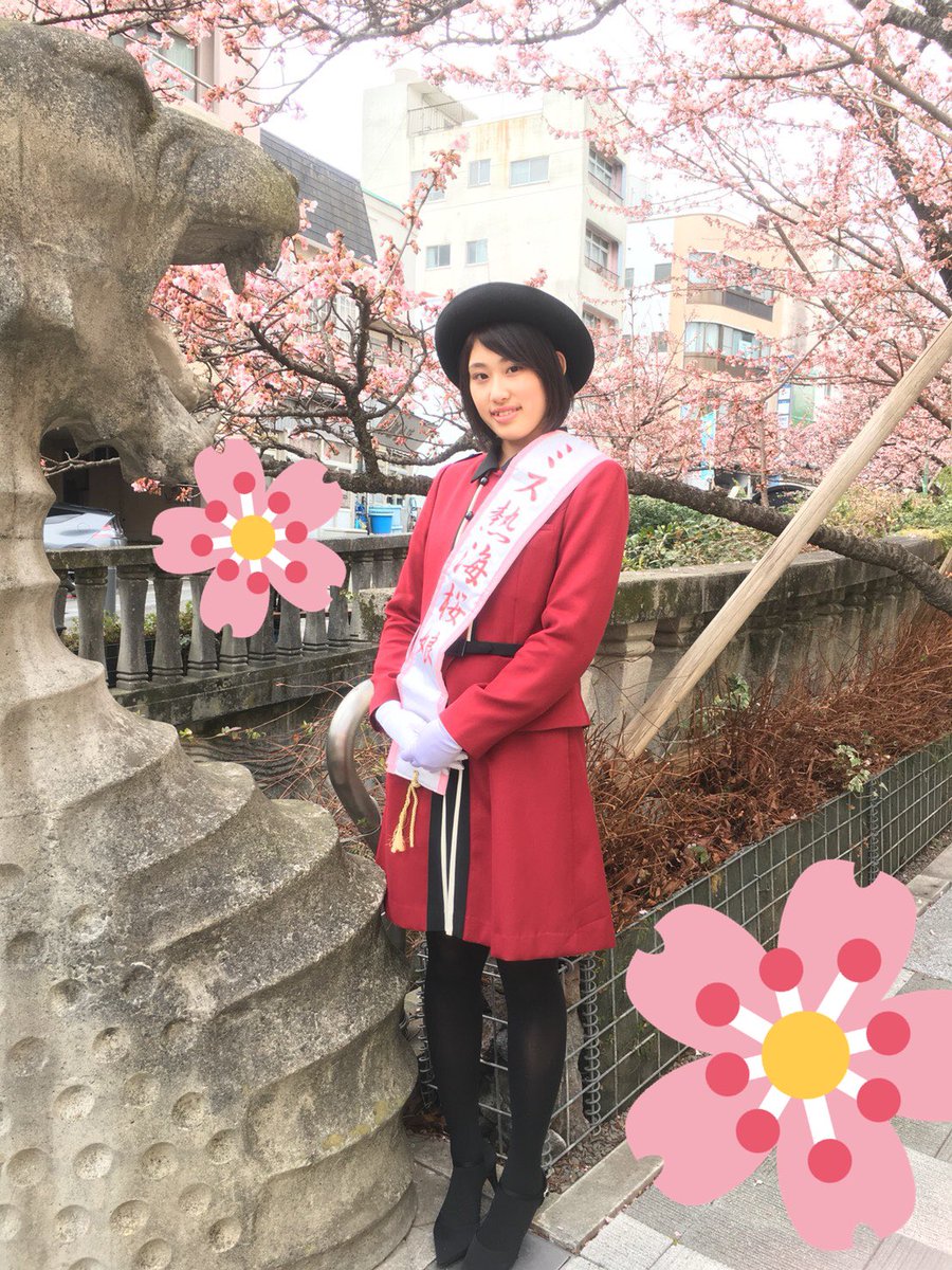 第31代ミス熱海 Sur Twitter 皆様こんにちは ミス熱海桜娘の山崎早也香です 本日糸川桜まつりにて桜茶を無料サービスさせていただきました 桜は六分咲きほどしておりますので これからが見頃になってくると思います 梅まつりも開催されていますので梅も