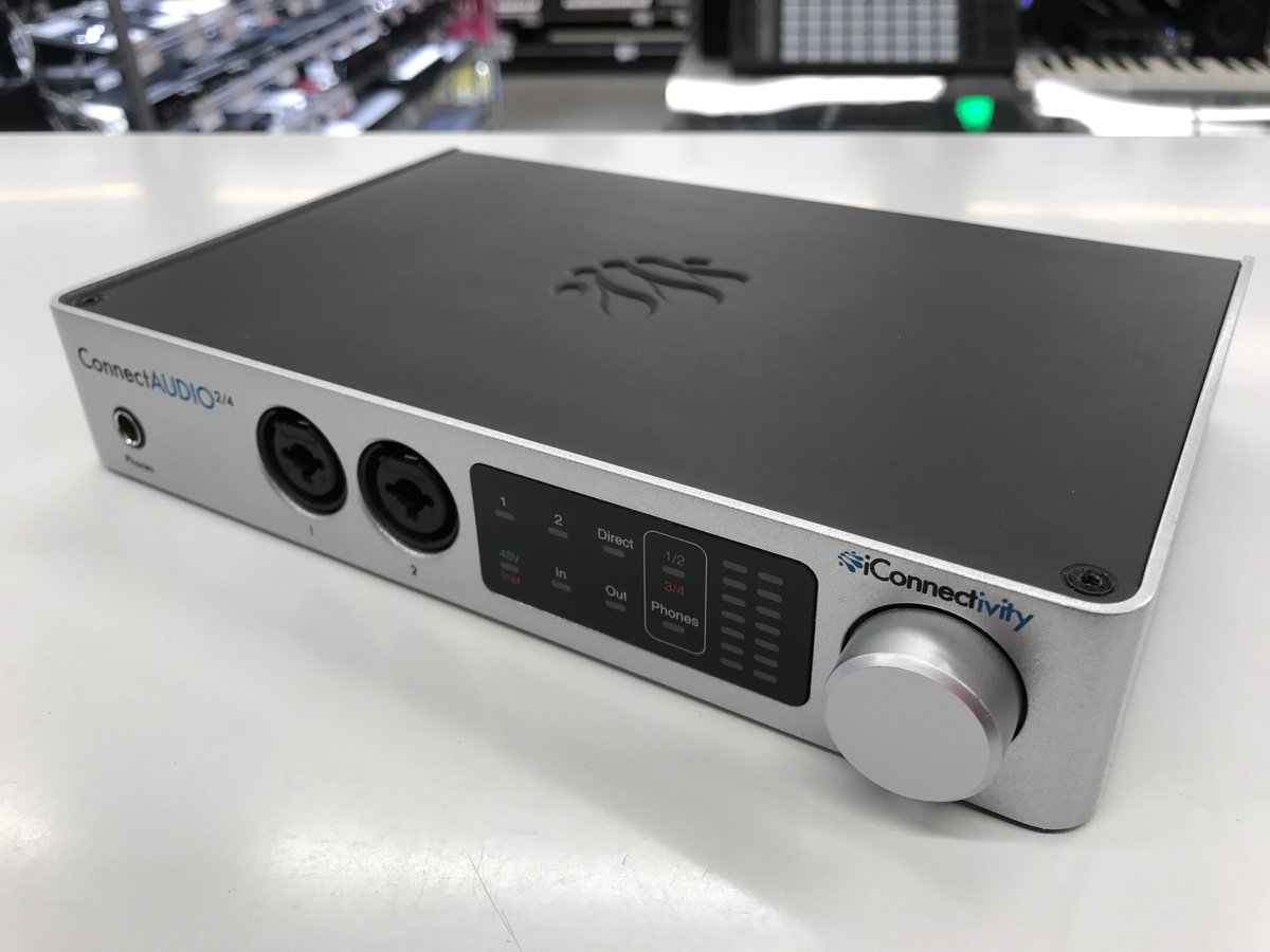 creatorsland's tweet photo. つづいては #iConnectivity の「#ConnectAUDIO 2/4」のご案内です。
お値段は11,980円(税抜)となります。
#DAW #DTM #AUDIOIF https://t.co/kHno5jaSVF