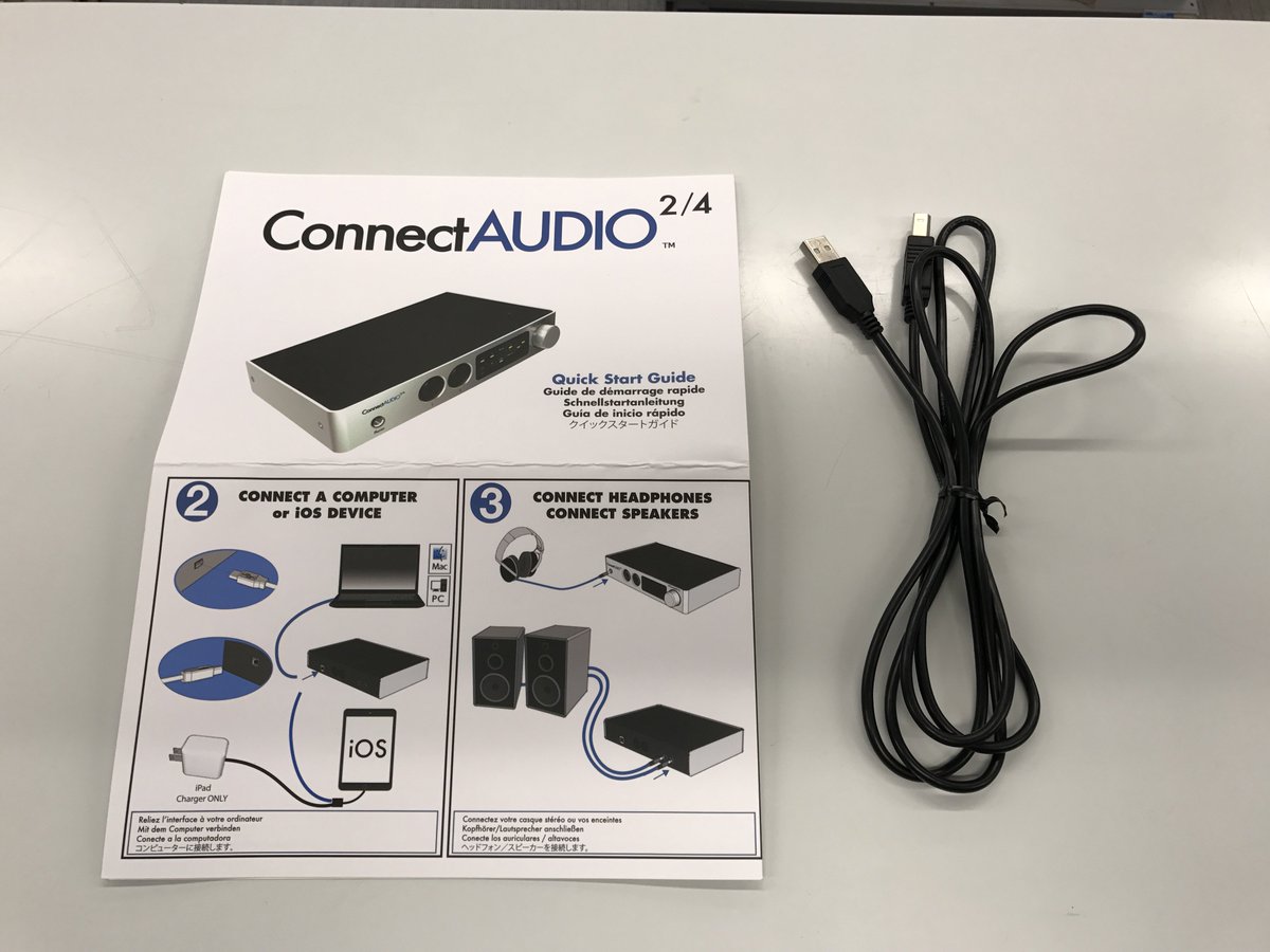 creatorsland's tweet photo. つづいては #iConnectivity の「#ConnectAUDIO 2/4」のご案内です。
お値段は11,980円(税抜)となります。
#DAW #DTM #AUDIOIF https://t.co/kHno5jaSVF