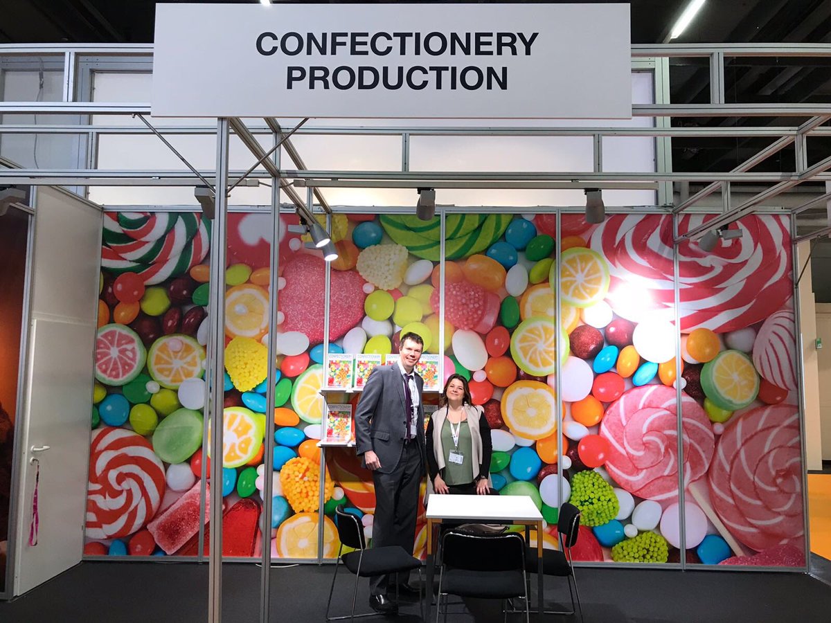 confectionprod's tweet photo. The doors for this year’s ISM and ProSweets are now open, and it’s looking busy already. So please come and see the team over the next few days #ISM2018 #ProSweets2018 @prosweets #Cologne https://t.co/n3SdxFteqp