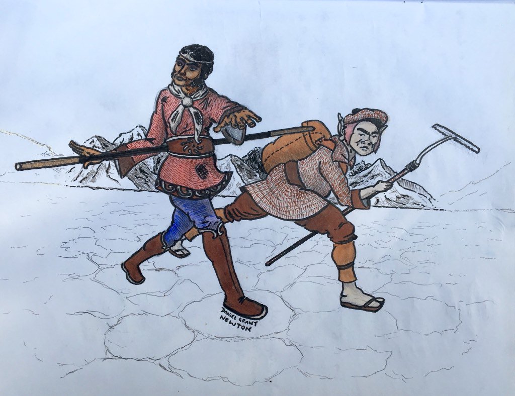 Drew a pic of #MonkeyMagic in preparation for #TheNewLegendsOfMonkey on tonight 😊