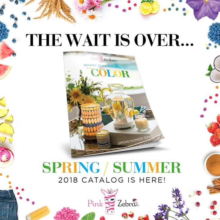 It's here.....it's finally here!!! Spring/Summer 2018 Catalog filled with ‘scentsational’ fragrances is here! #thewaitisover #itsfinallyhere #imsoexcited #springscents #summerscents #catalog #frangrances 
pinkzebrahome.com/christinab