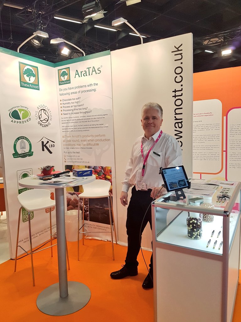 ThewArnott's tweet photo. All set and ready for #ProSweets2018 #ISM https://t.co/JtzbktCEEp