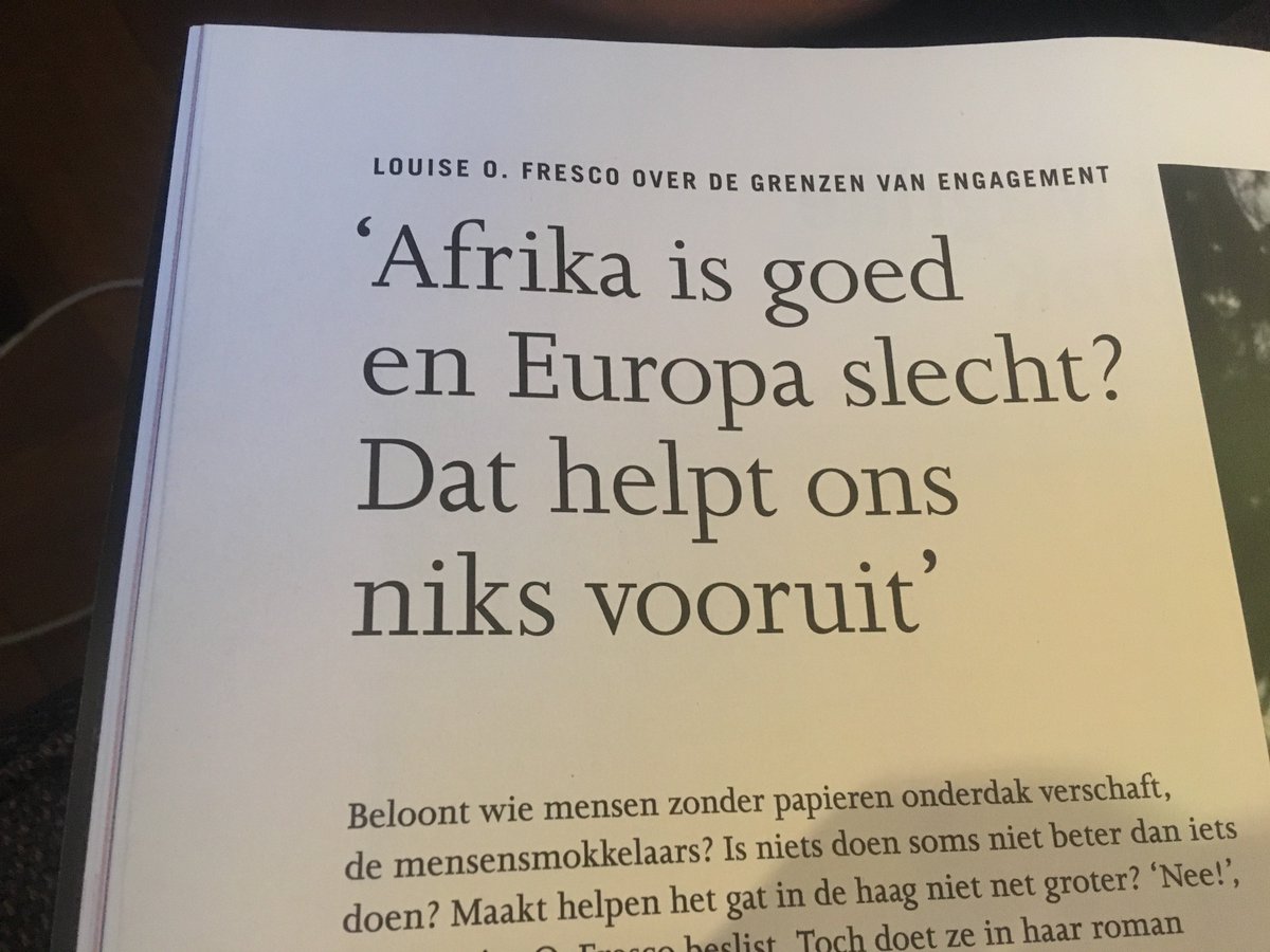 Michaeldcock's tweet photo. De middenweg vinden tussen ‘almachtig’ en ‘machteloos’ mbt engagement. Dat is de kunst. Slimste itv over de uitdagingen van deze tijd komt van @filiprogiers in gesprek met @louiseofresco. Erg lezenswaardig #dsweekblad. https://t.co/Hq0AhpNhQ7