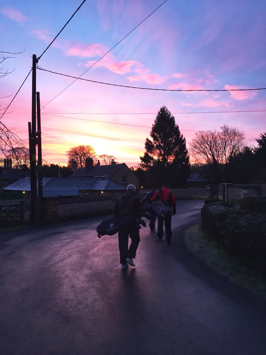 Good to be out <a href="/BlankneyGC/">Blankney Golf Club</a> yesterday. Beautiful sunrise to start the day.