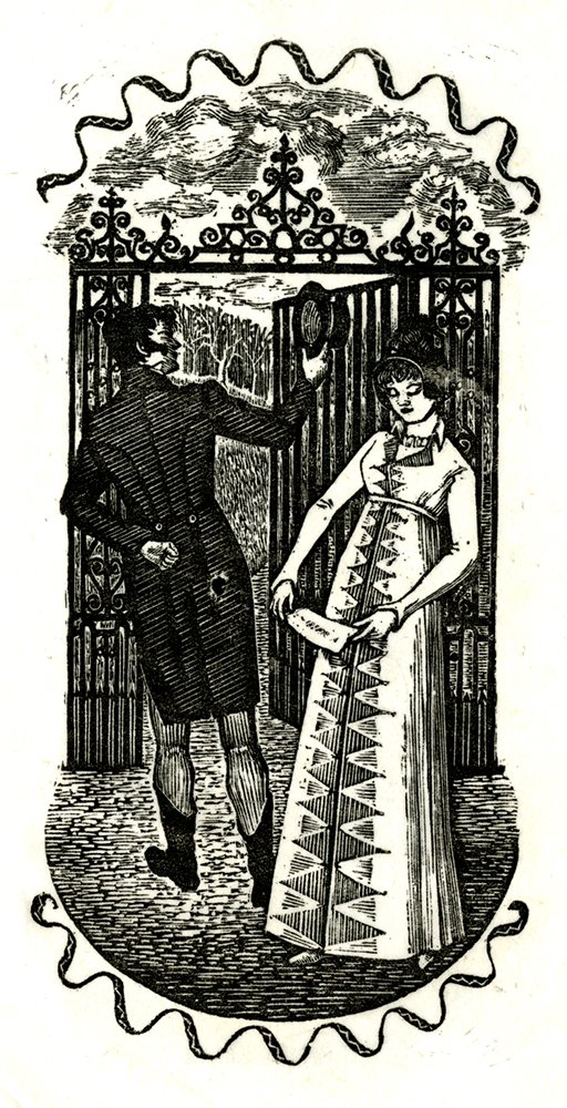 britishmuseum's tweet photo. ‘You must allow me to tell you how ardently I admire and love you’
Jane Austen’s Pride and Prejudice was published #onthisday in 1813
This illustration by Helen Binyon shows the novel’s protagonist Elizabeth Bennet with Mr Darcy https://t.co/9BiBjyAAzt