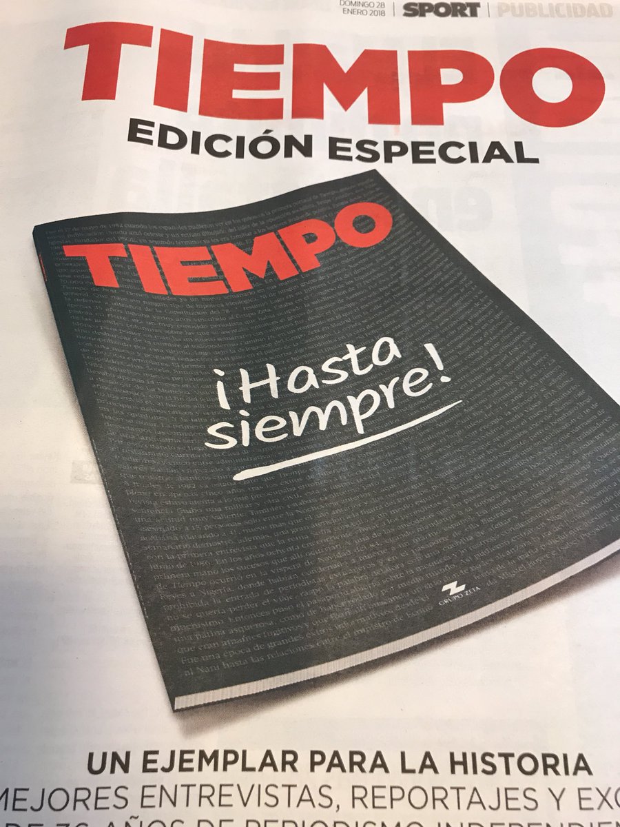 .<a href="/tiempo/">Revista TIEMPO</a> ¡Hasta siempre! 👋🏽