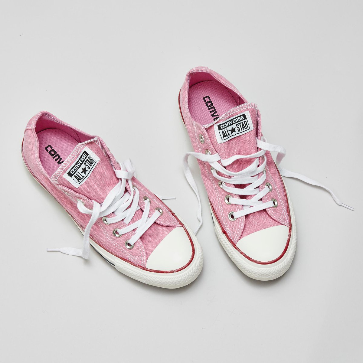 office pink trainers