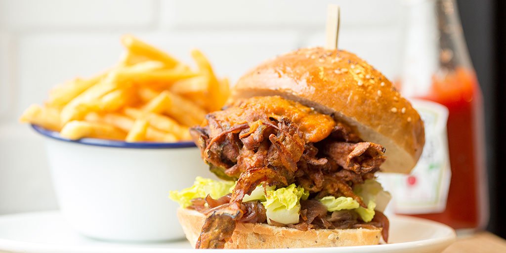 Onion Baji burger? Yes please! #HealthyBurgers