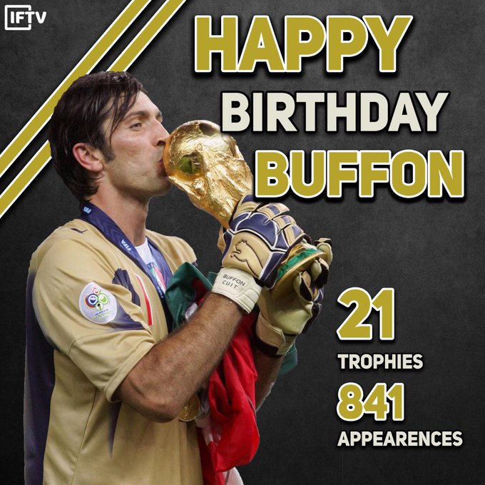 Happy 40th birthday ! Gianluigi Buffon 