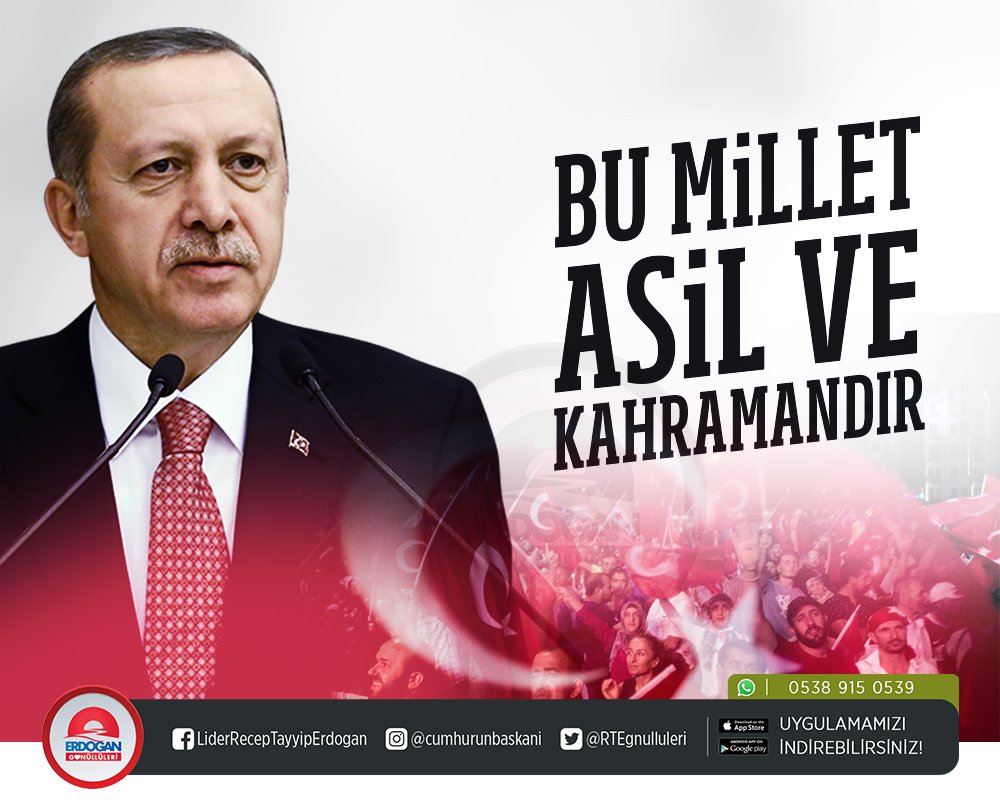 Bu Millet Asil ve Kahramandır