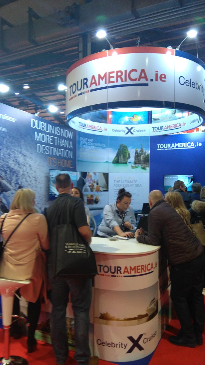 holworldshow's tweet photo. .@TourAmericaTV are busy helping visitors plan their #dream #trip to #America! Find them at stand K4/5 #HWS18 #travel #US https://t.co/JBRDQuLOvN