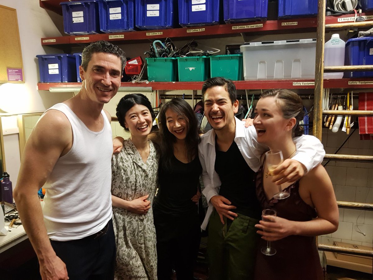 xanadujenn's tweet image. It's been a real privilege playing a sell out run @IntotheNumbers @finborough with these beautiful people! Gonna miss my @IntotheNumbers family @thisislizchan @TimKnightley @AmyMolloyAct @MarkOtaActor @GeorgieStaight @ArsalanSattari @QBeroud @AKataigida