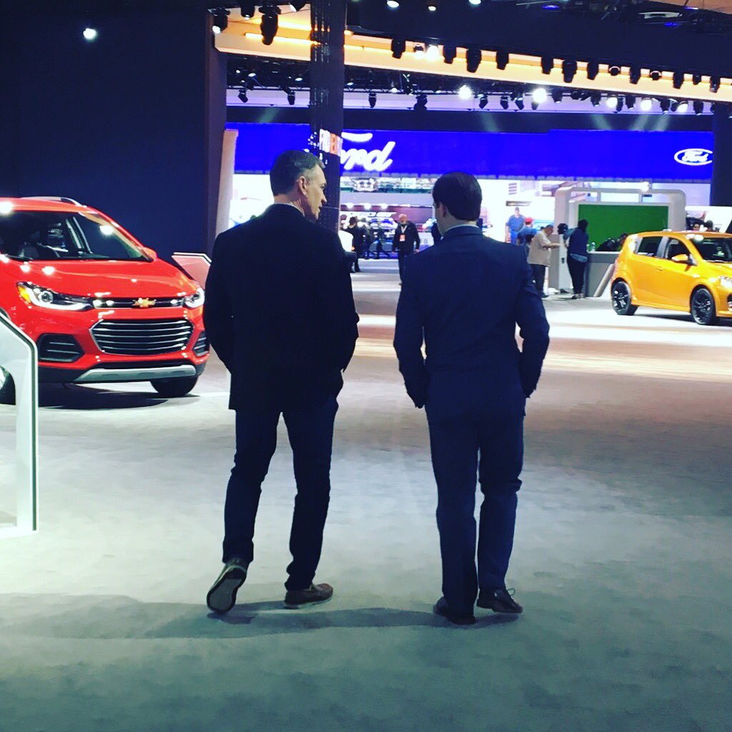 Thank you @NAIASDetroit Executive Director Rod Alberts for showing me around the Auto Show’s first “Sensory Friendly Day” for people with Autism and sensory processing issues. And thank you <a href="/AutismAlliance/">Autism Alliance MI</a> for making this happen. Inclusion changes lives!