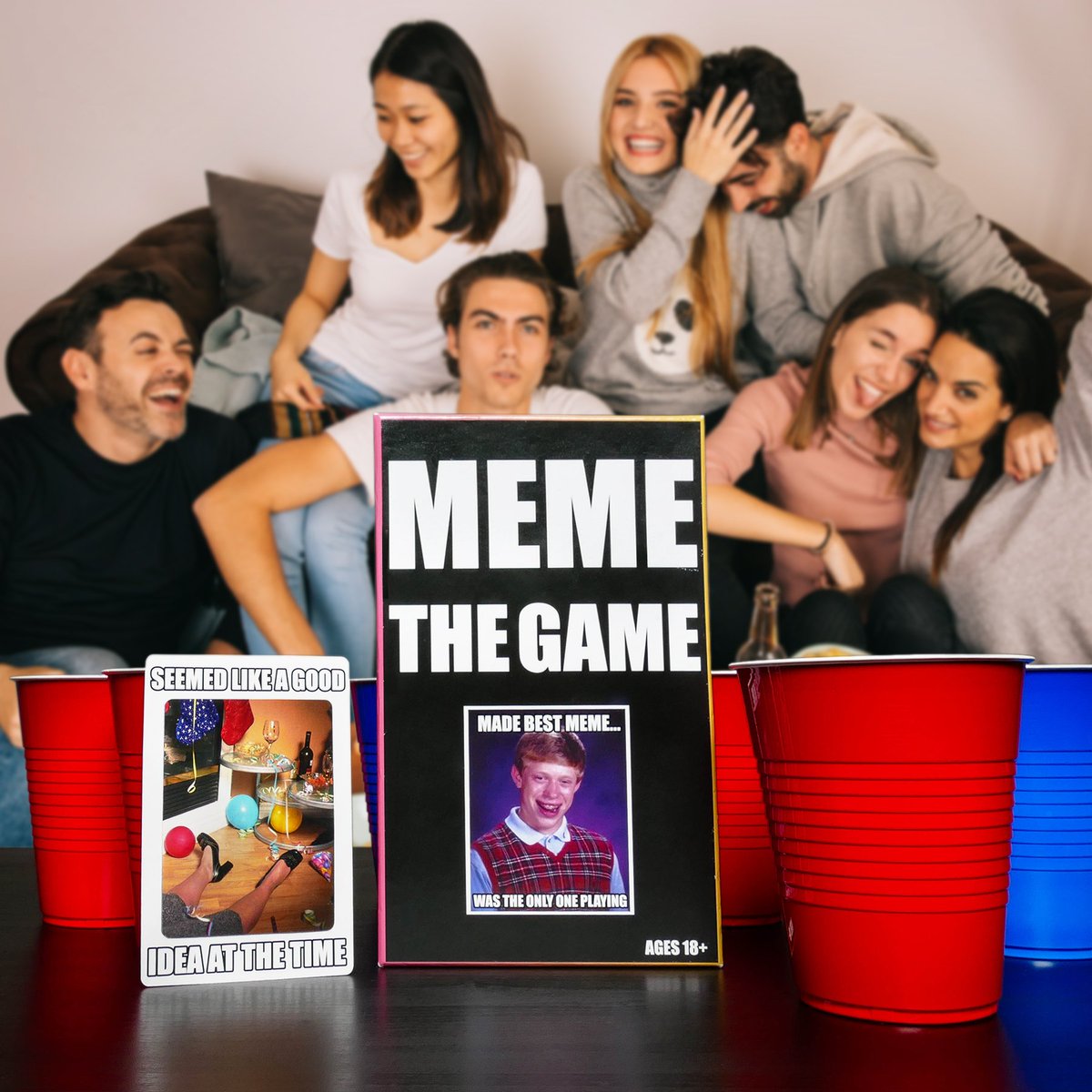 CardinalGames's tweet image. Looking for a screen-free weekend activity? Look no further than #MemeGame ! #ScreenFreeSunday #Meme #LOL #FunWithFriends #Games