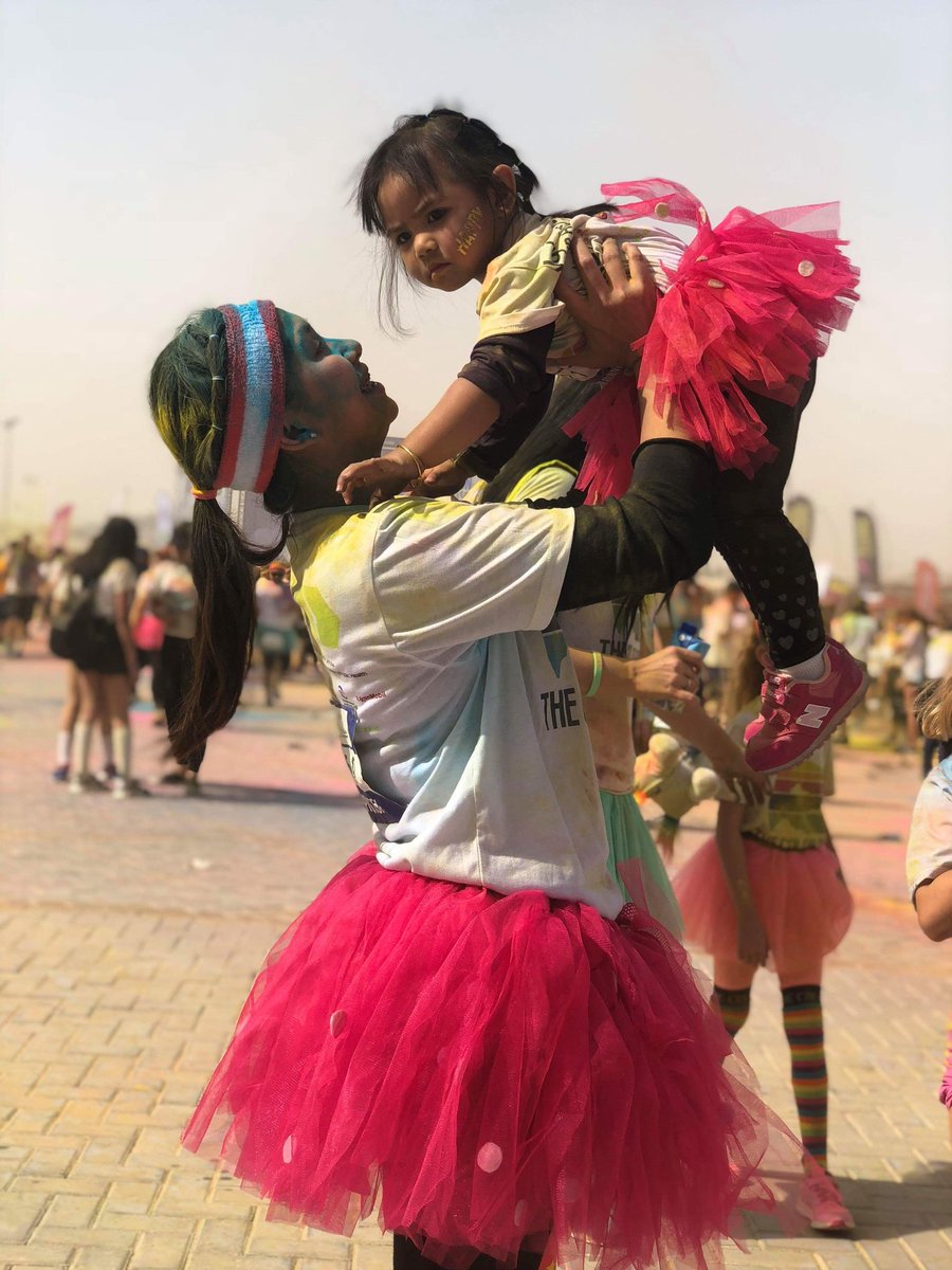 queencassopeia's tweet photo. #Happiest5k #ColorRunQatar #AlphaAndromeda #littlerunner #coolkid https://t.co/RDFP9YKr1M