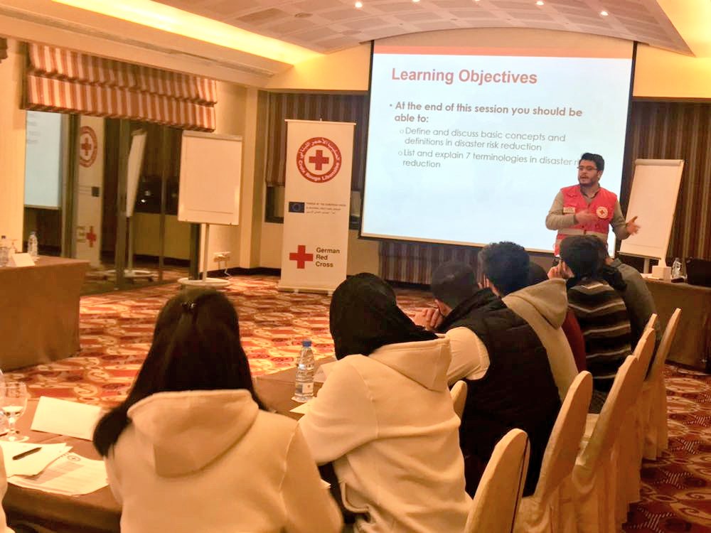 Hismail_'s tweet photo. Training Jordanian Red Crescent & Lebanese Red Cross volunteers on Community Based Disaster Risk Management #humanitarianlearning #DRR #DRM #Training #humanitarian #RedCross
#RedCrescent @_JNRCS @RedCrossLebanon https://t.co/hWPJYyKVIq