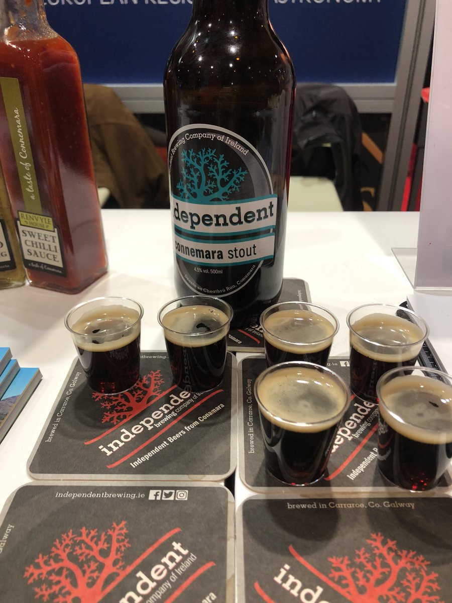 It’s the last day of <a href="/holworldshow/">Holiday World Show</a>  here at the RDS in Dublin. Pop down to experience a taste of Galway at our stand! We have everything from Connemara Oysters to Aran Islands Goats Cheese 🤗 #DiscoverGalway #GalwayGastronomy <a href="/GalwayCoCo/">Galway County Council</a> @MadeinGalway0