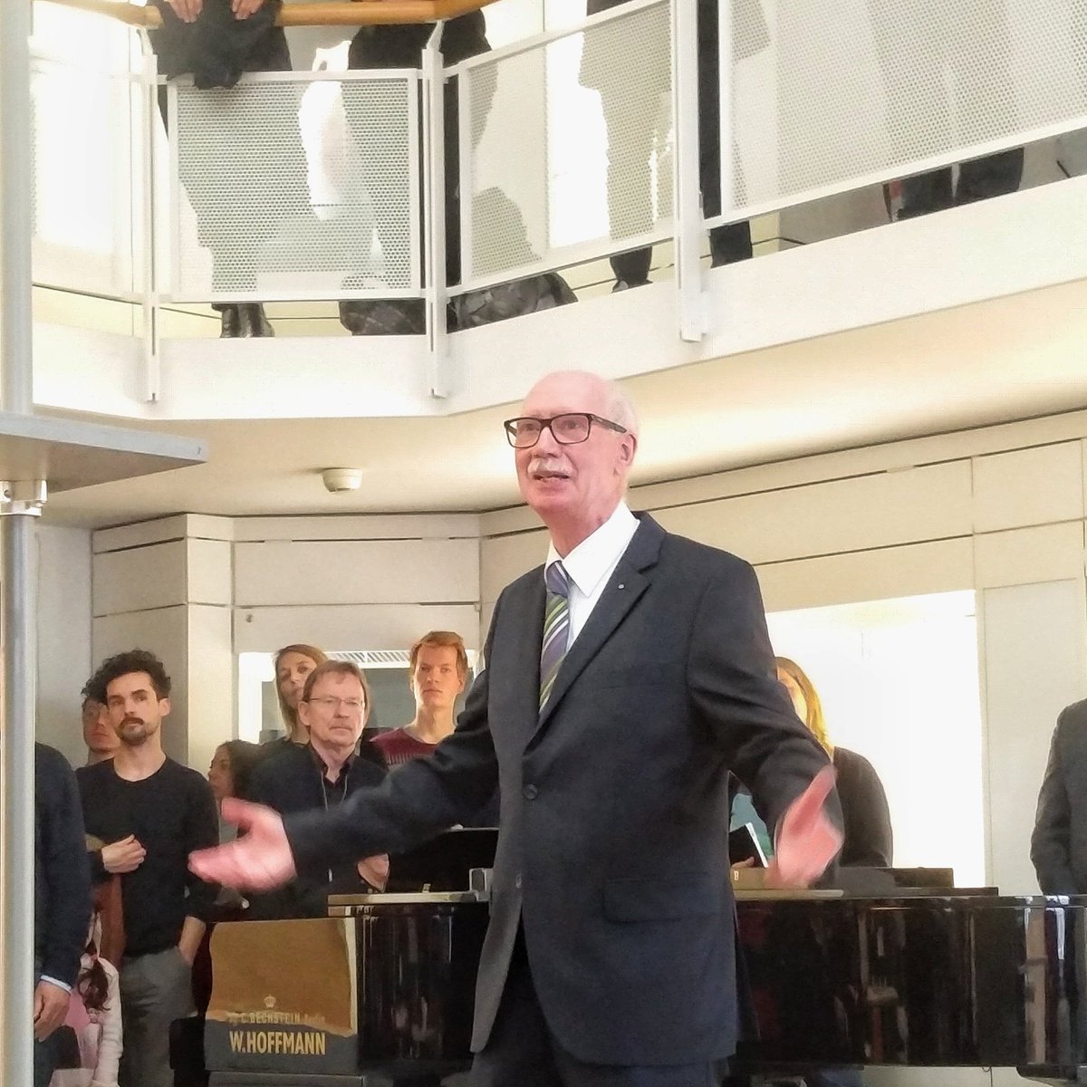 CaiD_Future's tweet photo. @SiemenWilhelm, the director of @porzellanikon, tells about the EU project @Ceramics_EU at the @CaiD_Future opening at #BröhanMuseum. @CeramicsProject @KHB_weissensee @BelfastSchArt @KADKcph @AaltoARTS https://t.co/C0WSa1kiwc