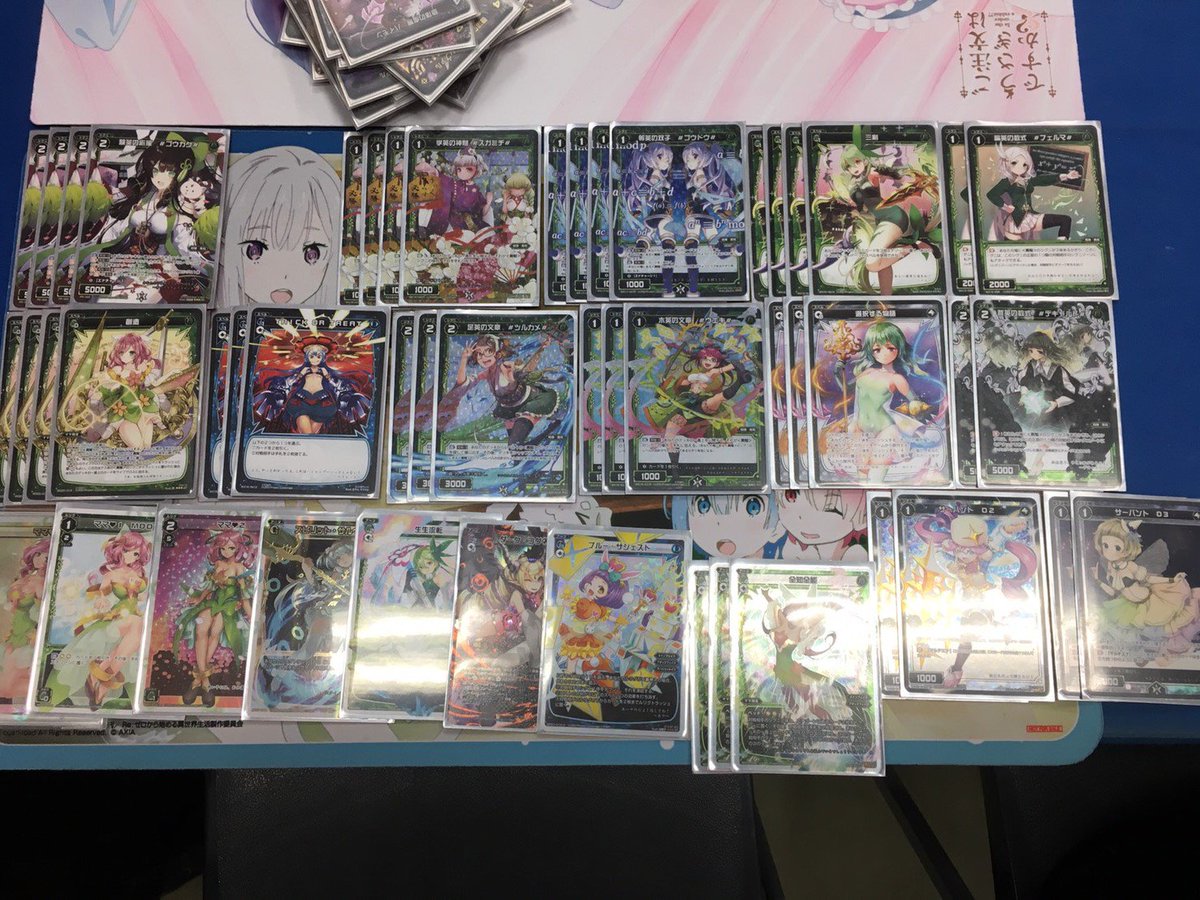 ホビステ名古屋店 大須4fホビ Wixoss非公認大会 第35回浦添イオナ ファンの集い 優勝はスラーさんの２止めママデッキ 次の環境でいったいどういう進化を遂げるのか楽しみなデッキです 優勝おめでとうございます