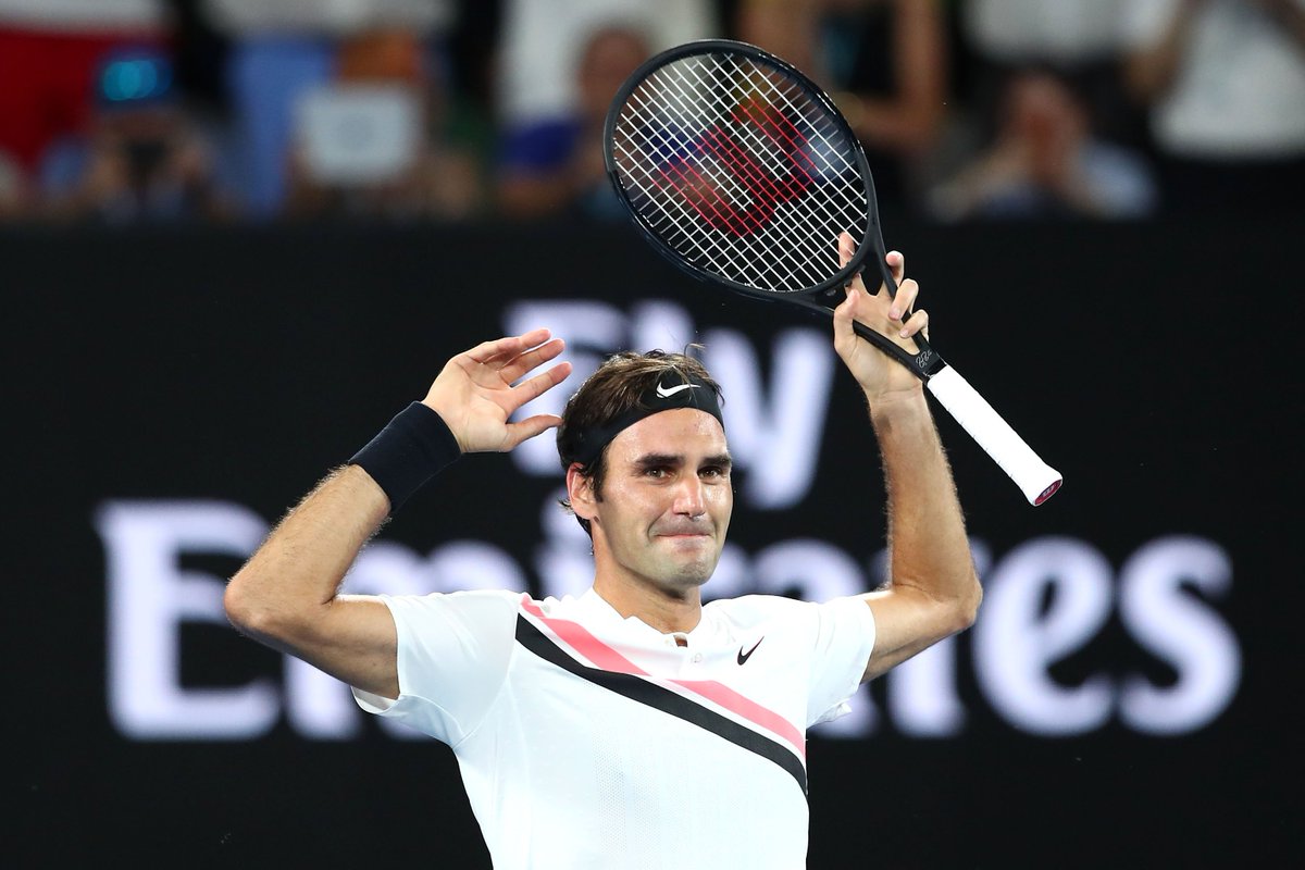 bbctennis's tweet photo. He's the first man to win 20 Grand Slam titles and Roger Federer is a bit choked up. 

"I'm so happy. Unbelievable! 

"I love you guys, thank you." 

Reaction ➡ https://t.co/sx98jmlJch
#BBCTennis https://t.co/MsdJfwUtBw