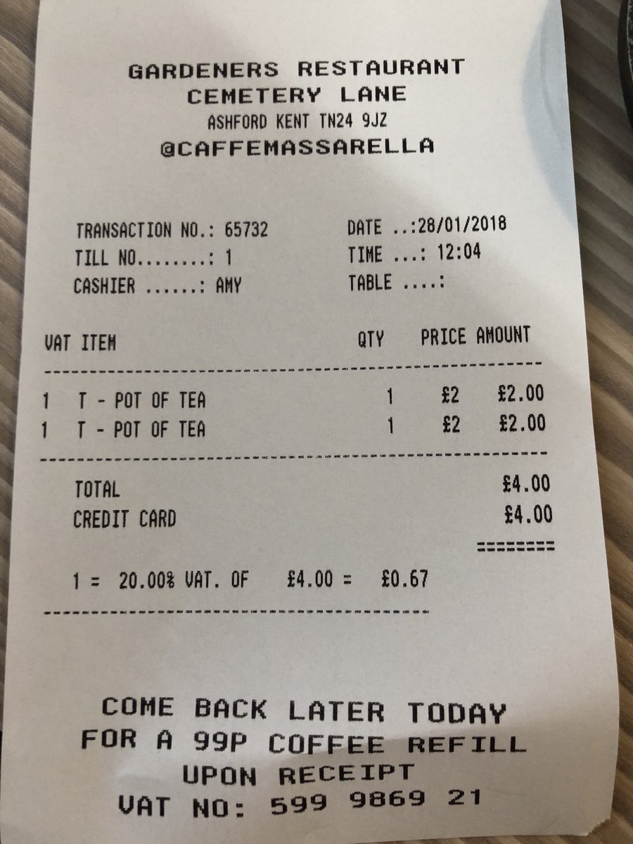 No breakfast for me in Ashford Bybrook Barn. 4 minutes too late <a href="/CaffeMassarella/">Caffe Massarella</a>