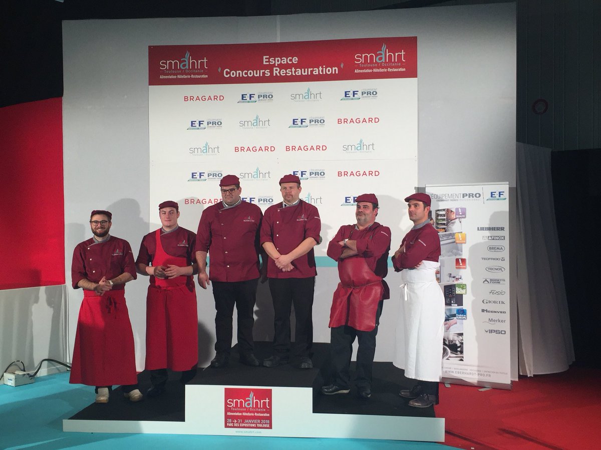 🏅🥩 Félicitations à Gaëtan et Thierry, lauréats de cette 2e édition du Concours de Boucherie à l’Etal #SMAHRT