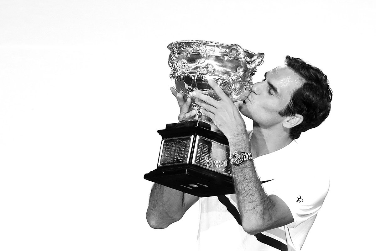 -20 Grand Slams
-302 weeks at world No.1
-96 titles
-1139 matches won

...and counting 🙌

#AusOpen #RF20