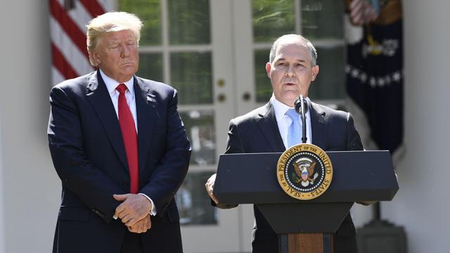 thehill's tweet photo. Top environmental group to sue Trump EPA dozens of times for rolling back environmental protections https://t.co/nuONPxpSlA https://t.co/PiIK15YIGZ