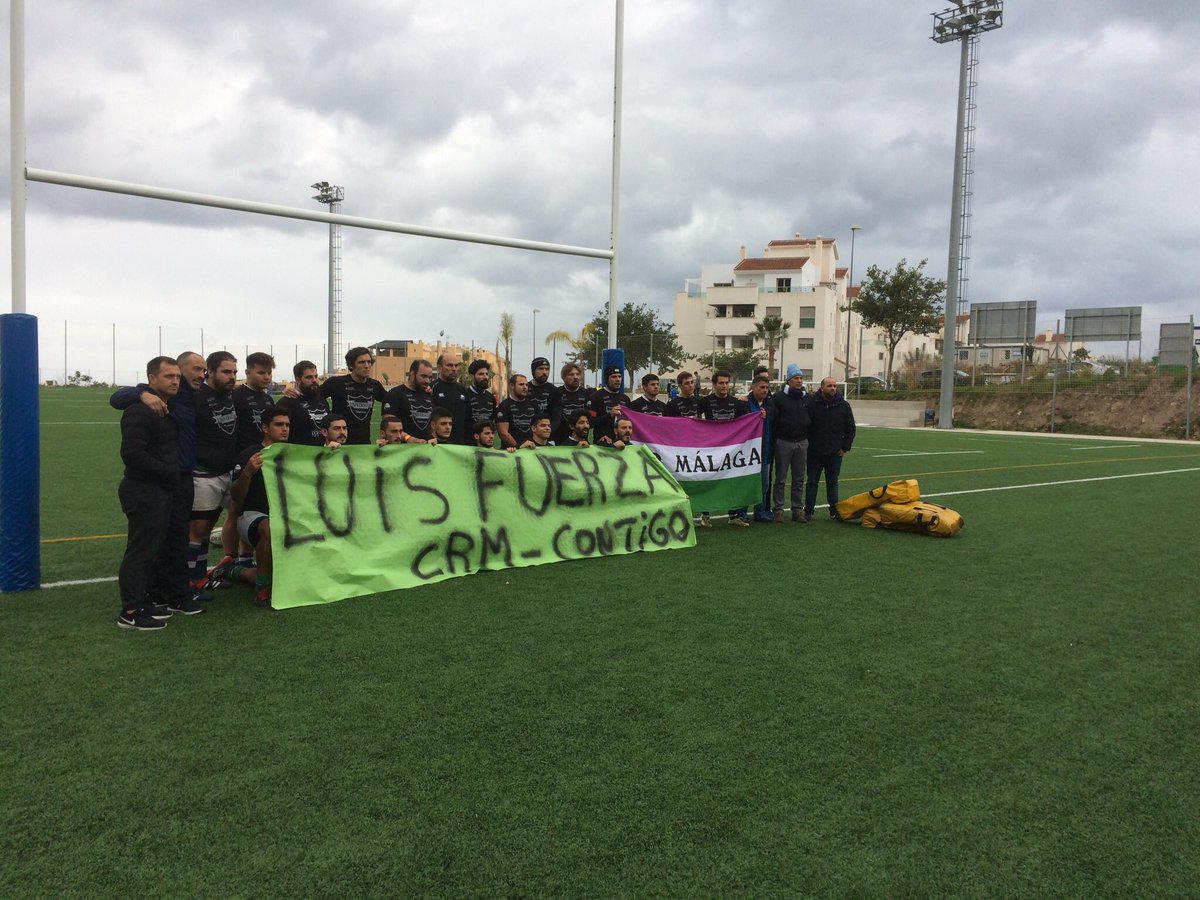 ClubRugbyMalaga's tweet photo. Empezamos. Luís, te tenemos presente. https://t.co/YnWVmCSTdT
