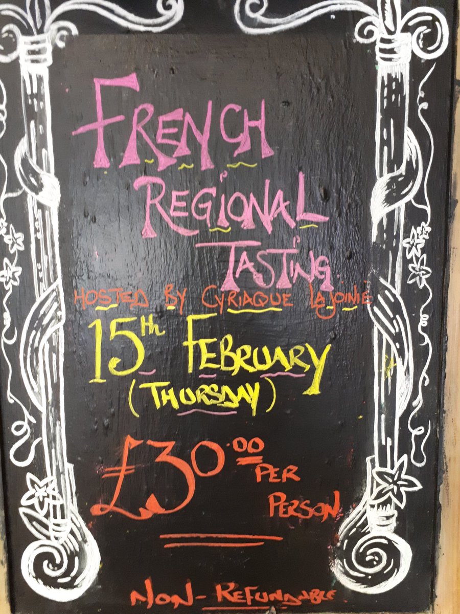 LeamingtonWine's tweet photo. Join us for a  French Regional Tasting
Hosted by Cyiaque Lajoinie
@EnotriaCoe 
A journey of different styles &amp; tastes from areas of the Languedoc &amp; Roussillon &amp; more!!
#tastealicious https://t.co/vw8P9VlZEg