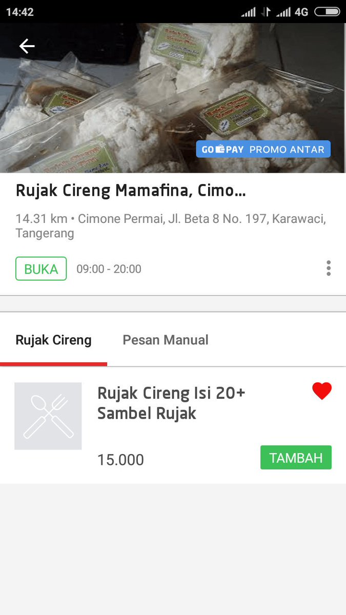 caipung1's tweet photo. Order via gofood https://t.co/DfhE6qzzB5